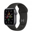 Apple Watch SE 40mm Space Gray with Black Sport Band